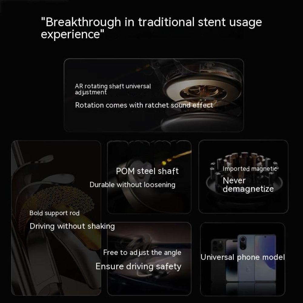 "An infographic showcasing product features against a dark background, featuring clean white and gold text highlighting specifications, design benefits, and usability options."