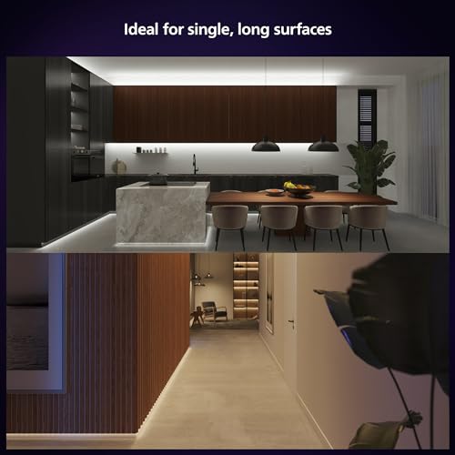Philips Hue Solo Smart RGB LED Lightstrip (10 Ft) – Alexa & Google Home Compatible