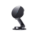 Black car mount with a blue lightning bolt symbol on a white background