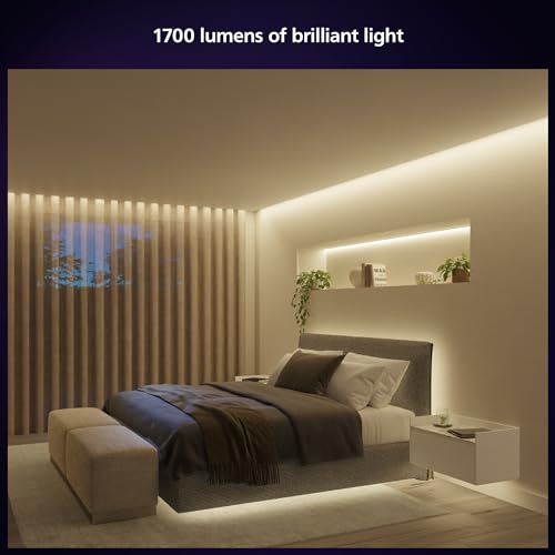 Philips Hue Solo Smart RGB LED Lightstrip (10 Ft) – Alexa & Google Home Compatible